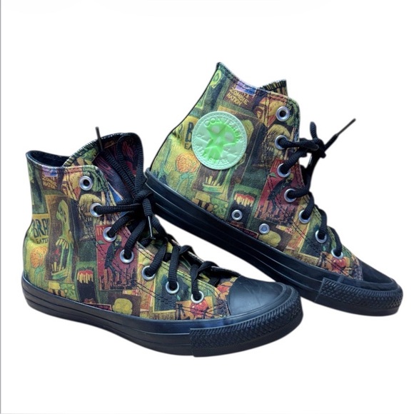 Converse Shoes - RARE Converse Chuck Taylor LAIKA Paranorman Mens 5 Womens 7 Zombie Nation
